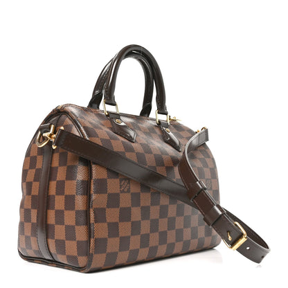 Damier Ebene Speedy Bandouliere 25