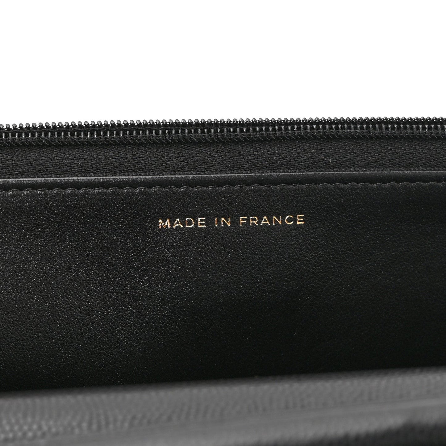 Caviar Quilted Crystal CC Wallet On Chain WOC Black