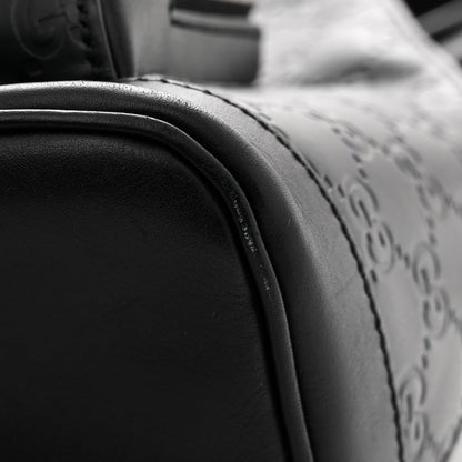 Guccissima Signature Small Day Backpack Black