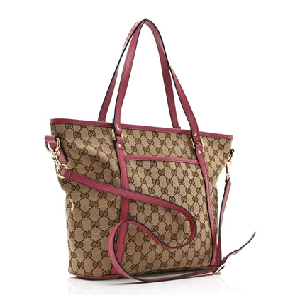 GG Monogram Medium Joy Tote Peonia Flower