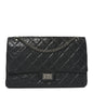 Aged Calfskin Quilted 2.55 Reissue 226 Flap Grey