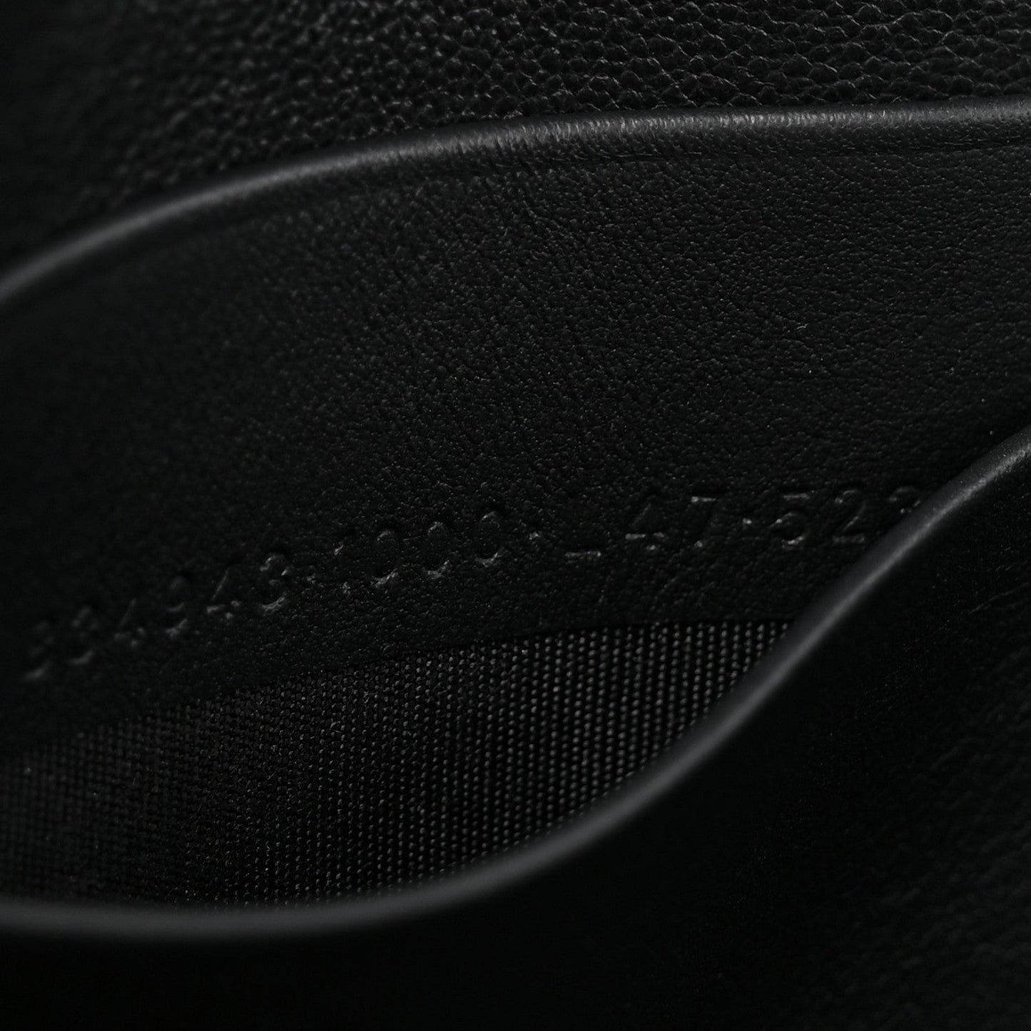 Smooth Calfskin Small Bel Air Clutch On Strap Black
