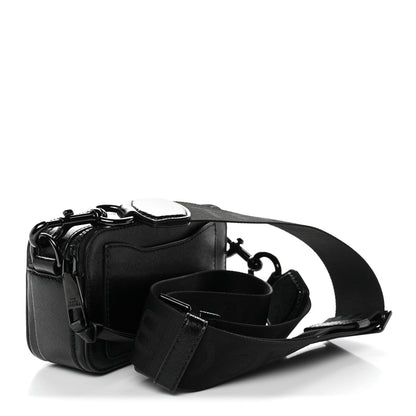 Saffiano Snapshot Camera Bag Black