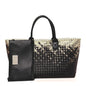 Nappa Intrecciato PVC Medium Cabat Black