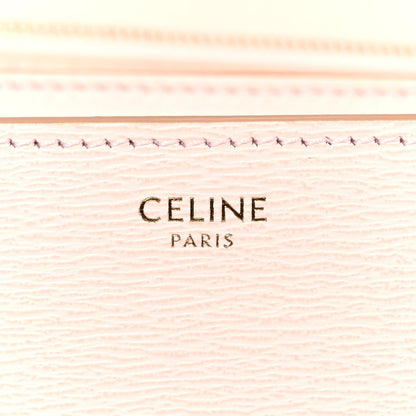 Liege Calfskin Medium Classic Box Flap Bag Pale Pink