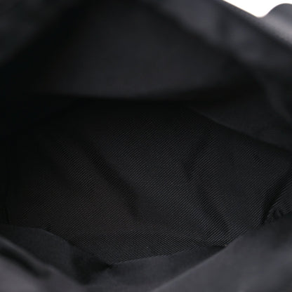 Denim Monogram Tote Bag Black