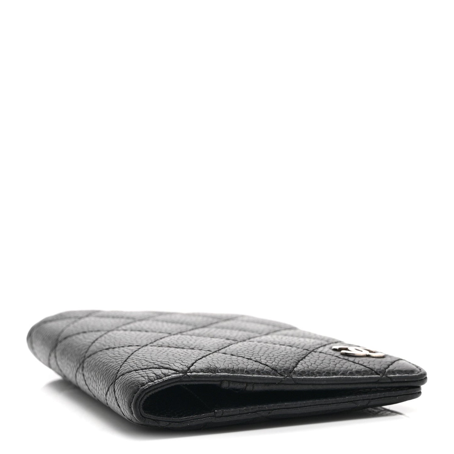 Caviar Quilted Agenda Cover Black