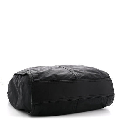 Nylon Buckleigh Packable Tote Black