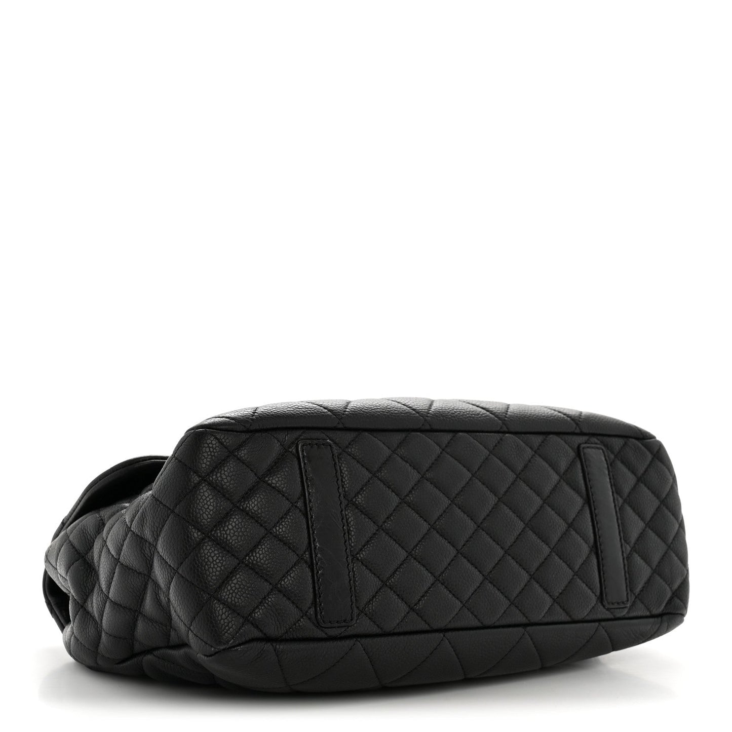 Caviar Quilted Coco Casual Flap Black