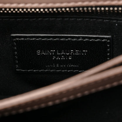 Calfskin Y Quilted Monogram Toy Loulou Crossbody Bag Mink