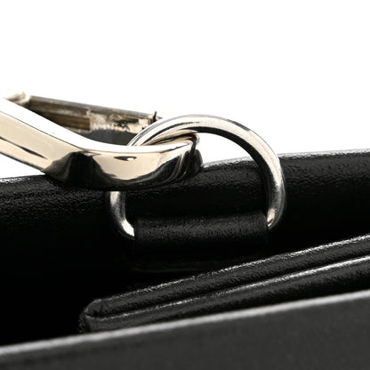 Calfskin Medium Box Bag Black