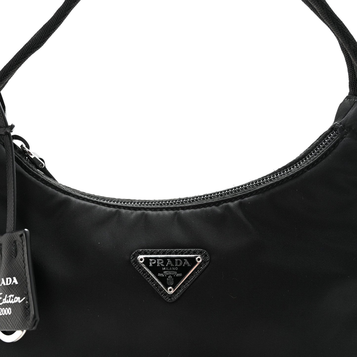 Tessuto Nylon Mini Re-Edition 2000 Bag Black