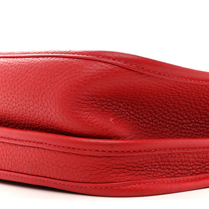 Taurillon Clemence EVELYNE III PM Rouge Casaque