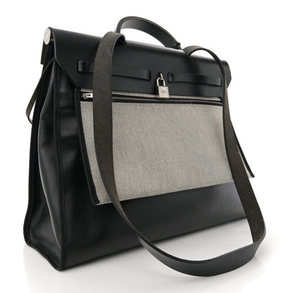 Toile H Berline Vache Hunter Herbag Zip 39 MM Black Ecru