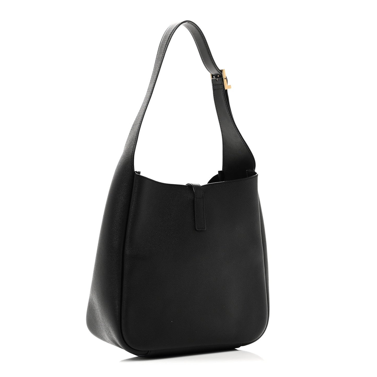 Smooth Calfskin Small Le 5 A 7 Soft Hobo Black