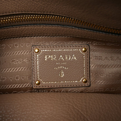 Vitello Phenix Shoulder Bag Cammeo