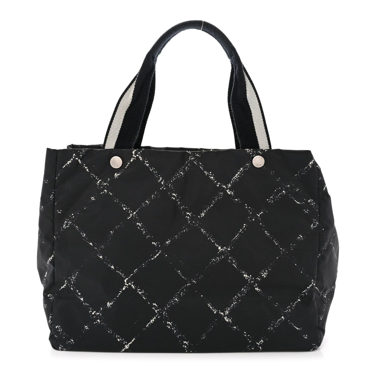 Nylon Travel Toiletry Tote Black