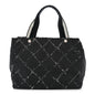 Nylon Travel Toiletry Tote Black