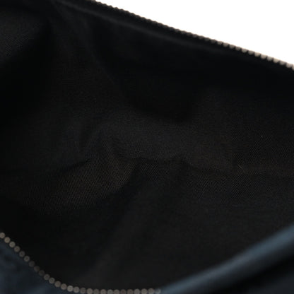 GG Monogram Double Pocket Belt Bag Black