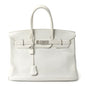 Togo Birkin 35 White