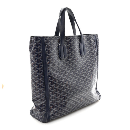 Goyardine Voltaire III Tote Navy