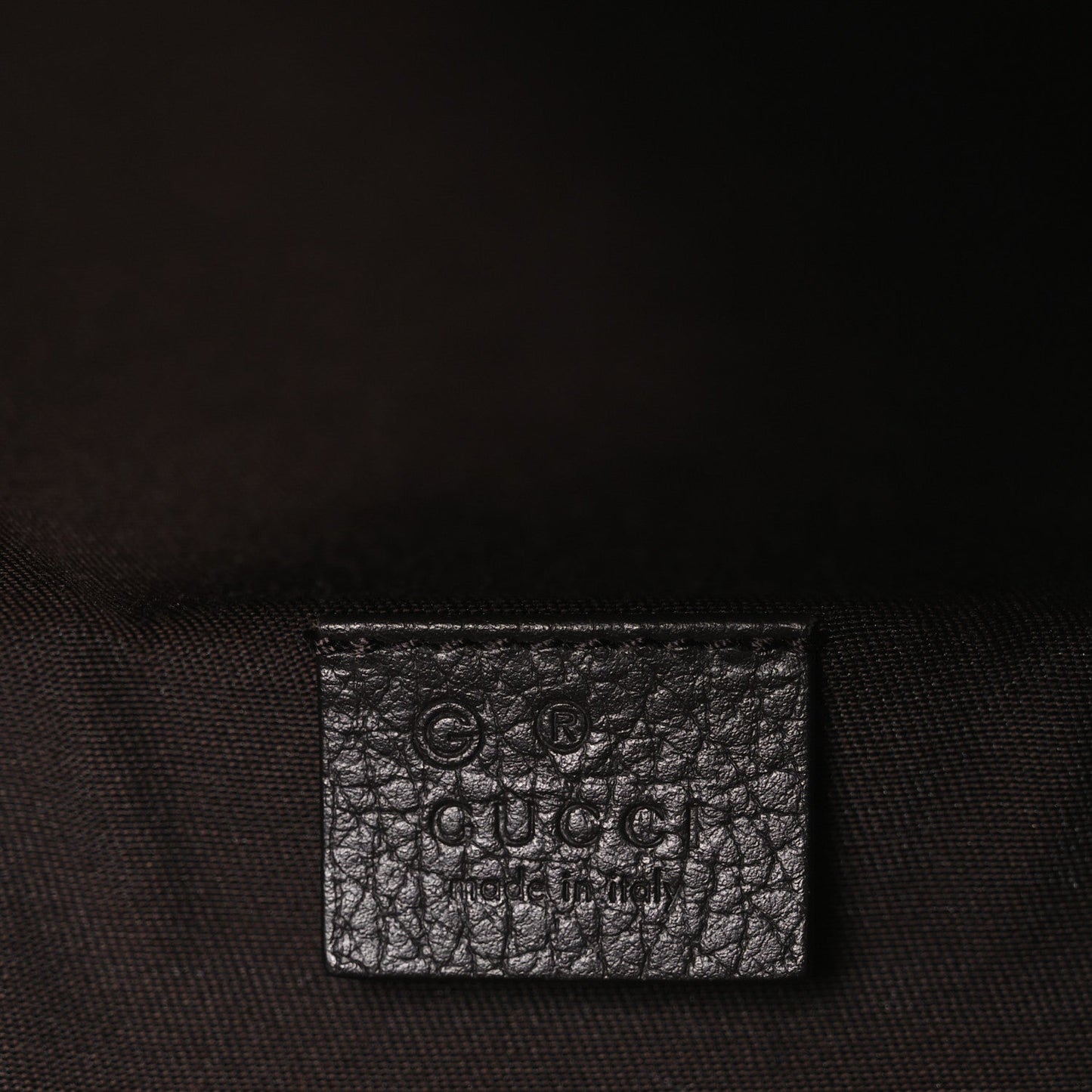 Monogram Dollar Calfskin Waist Pouch Beige Ebony Testa di Moro Marrone Scuro