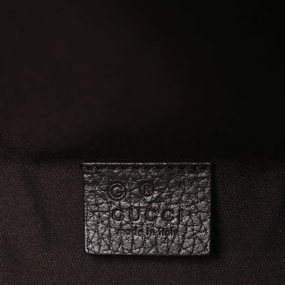 Monogram Dollar Calfskin Waist Pouch Beige Ebony Testa di Moro Marrone Scuro