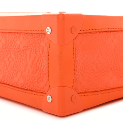 Taurillon Monogram Solar Ray Soft Trunk Orange