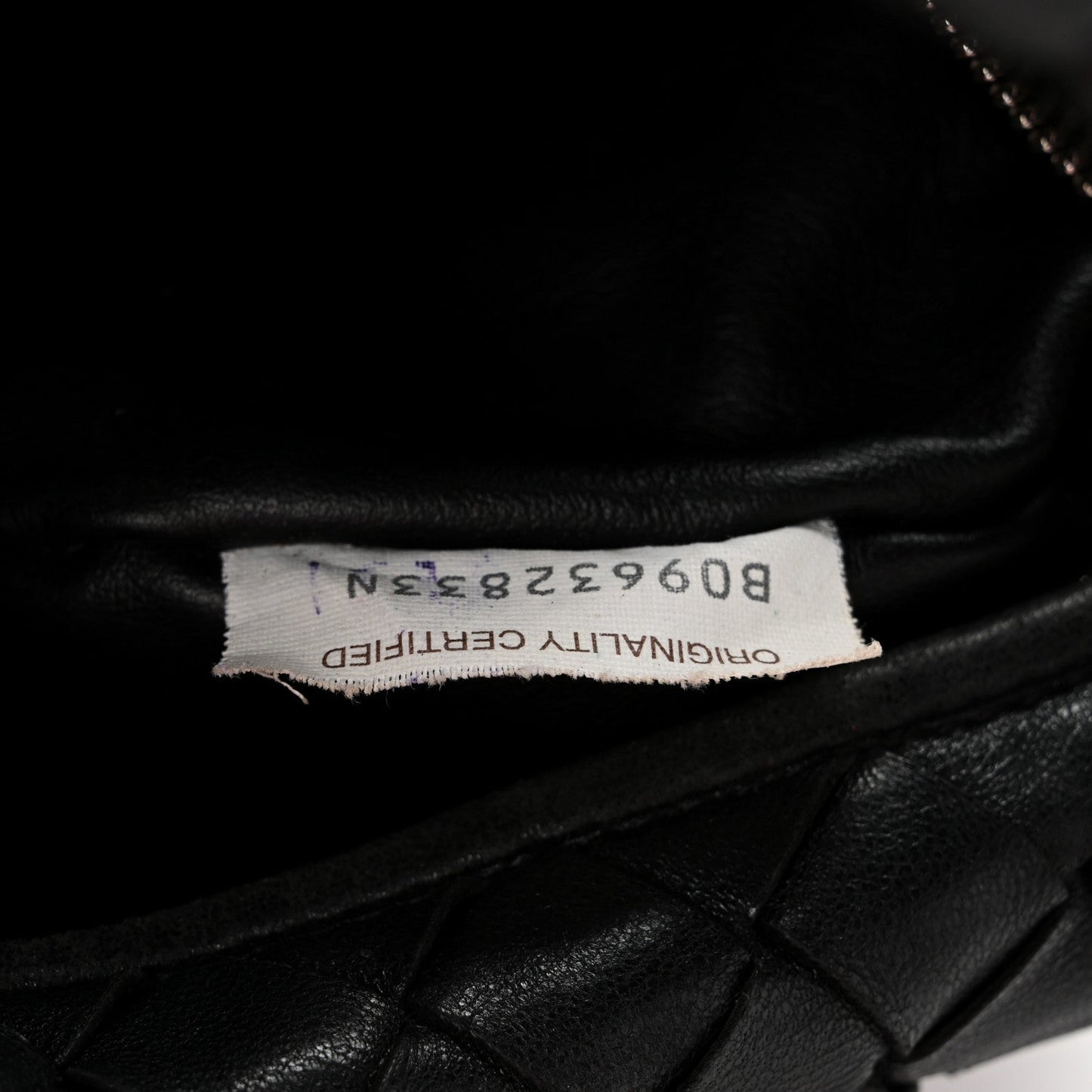 Nappa Intrecciato Mini Jodie Black