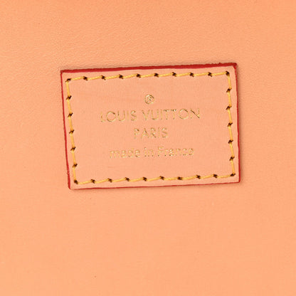 Monogram Calf Hair Spikes Iconoclasts Christian Louboutin Tote Red