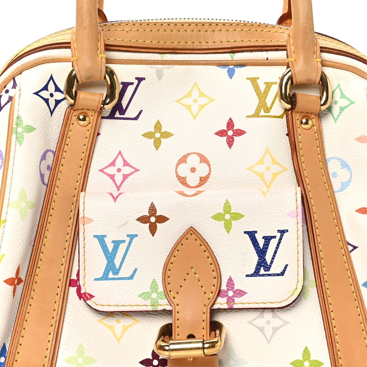 Monogram Multicolor Priscilla White