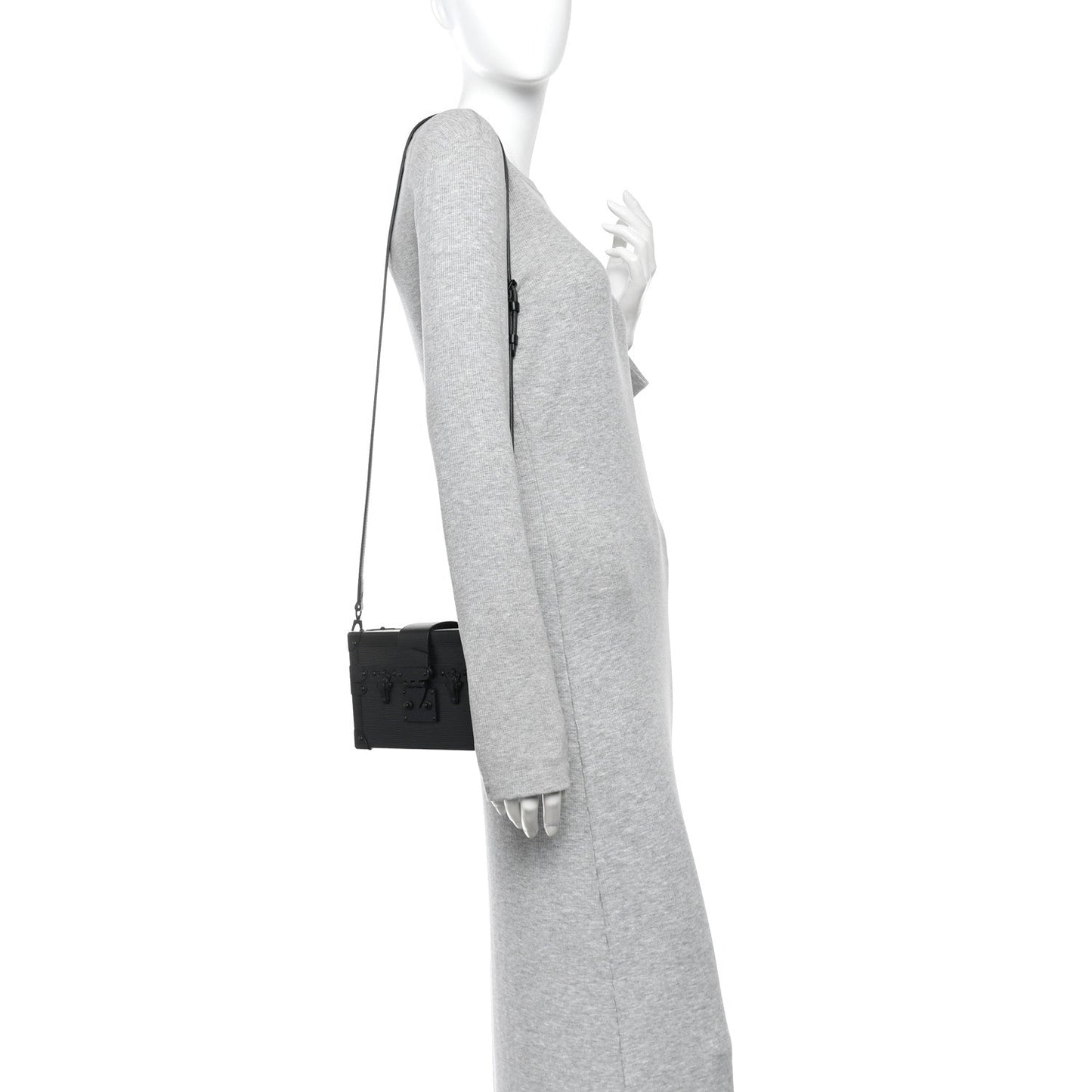 Epi Monochrome Petite Malle Black