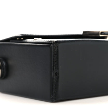 X MARC JACOBS Nappa Logo Baguette Soft Trunk Bag Black