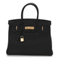 Togo Birkin 30 Black