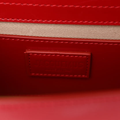 Glazed Calfskin Le Grand Bambino Red