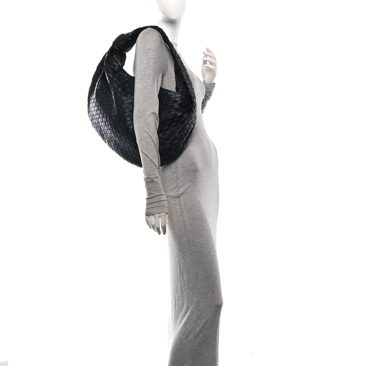 Nappa Intrecciato Medium Jodie Black