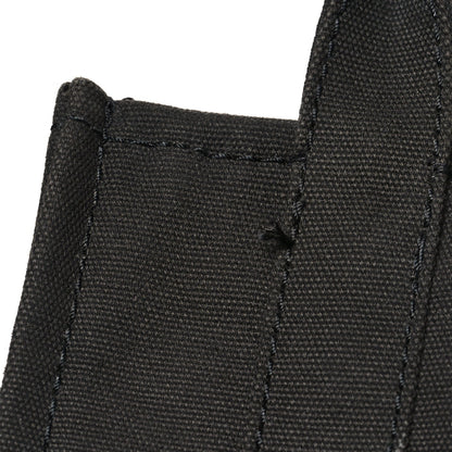 Cotton Canvas Small The Traveler Tote Bag Black