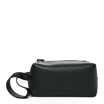 Cuoio Romano Selleria Toiletry Case Black