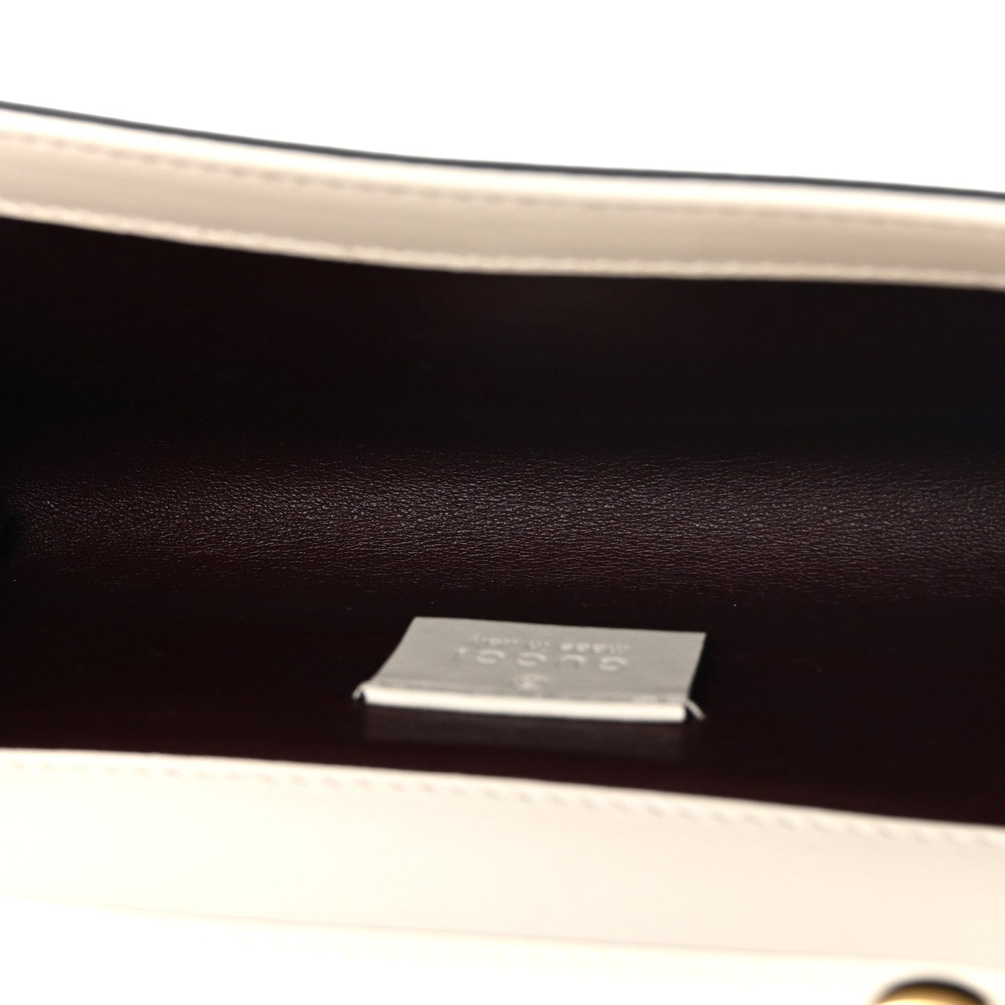 Smooth Calfskin Mini Zumi Shoulder Bag White