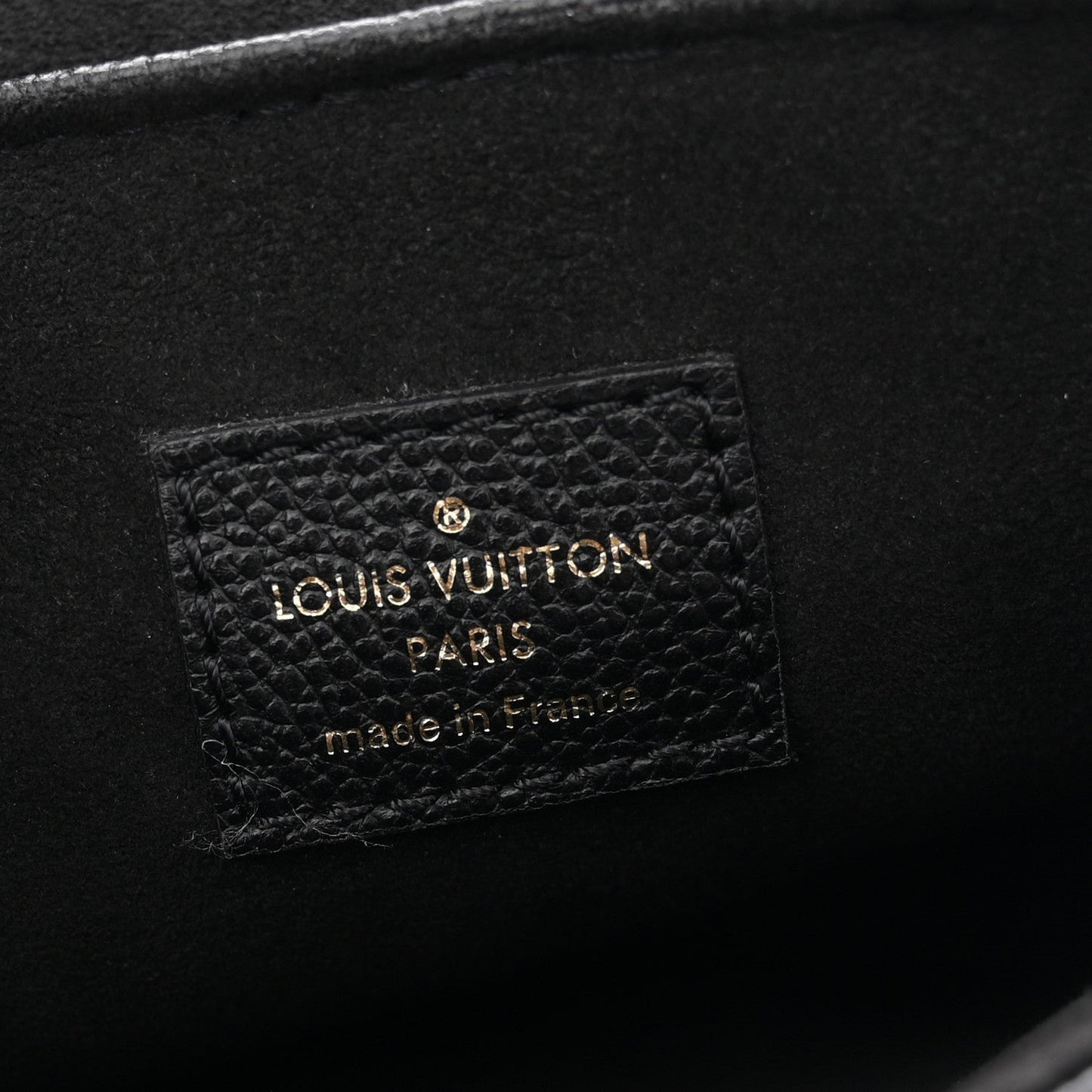 Empreinte Monogram Giant Tiny Backpack Black