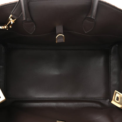 Wool Felt Medium Hug Bag Brown