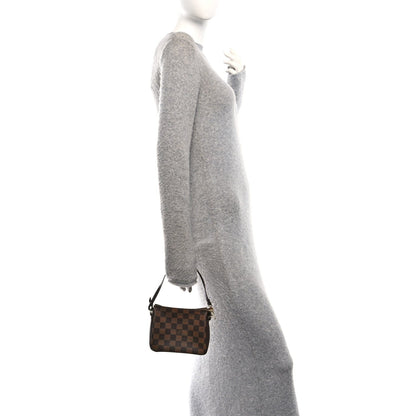 Damier Ebene Trousse Make Up Bag Pochette