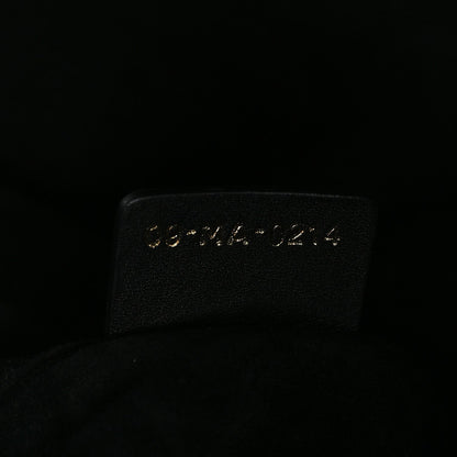 Calfskin Macrocannage Large Toujours Black