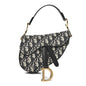 Oblique Mini Saddle Bag Blue