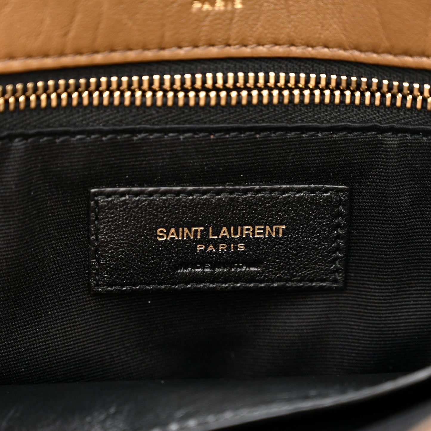 Grained Lambskin Monogram Large Niki Chain Satchel Dark Cork