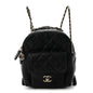 Caviar Quilted Small CC Day Backpack Black