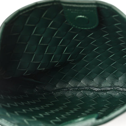 Nappa Intrecciato Sardine Bag Emerald Green