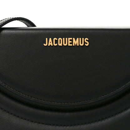 Smooth Calfskin Le Sac Rond Black