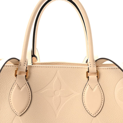 Empreinte Monogram Giant Onthego GM Creme