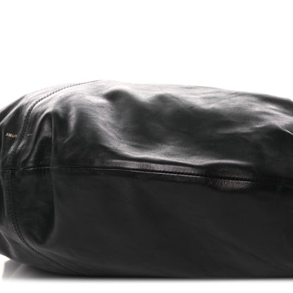 Vintage Calfskin Extra Large Olivia Hobo Black